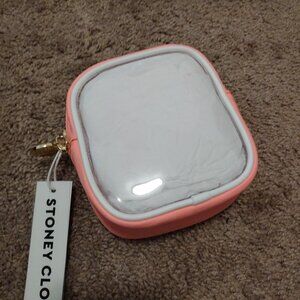 ✖️ SOLD ✖️ Stoney Clover Lane Mango-colored mini clear front — SEE DESCRIPTION